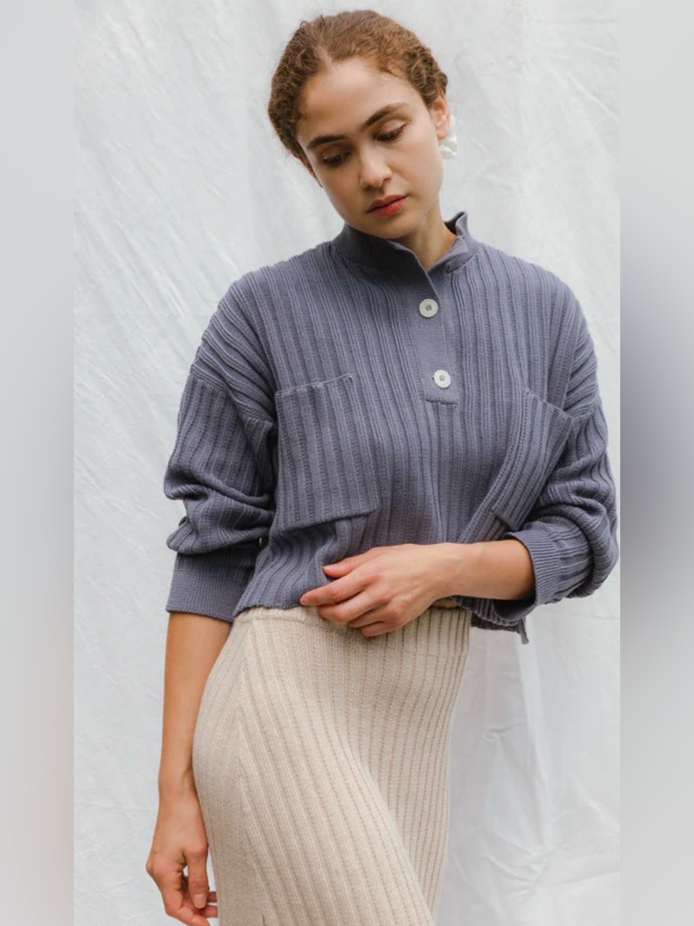 Jaggery London Franka Cotton Jumper